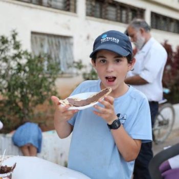 פעילות להכנת לאפות בטאבון